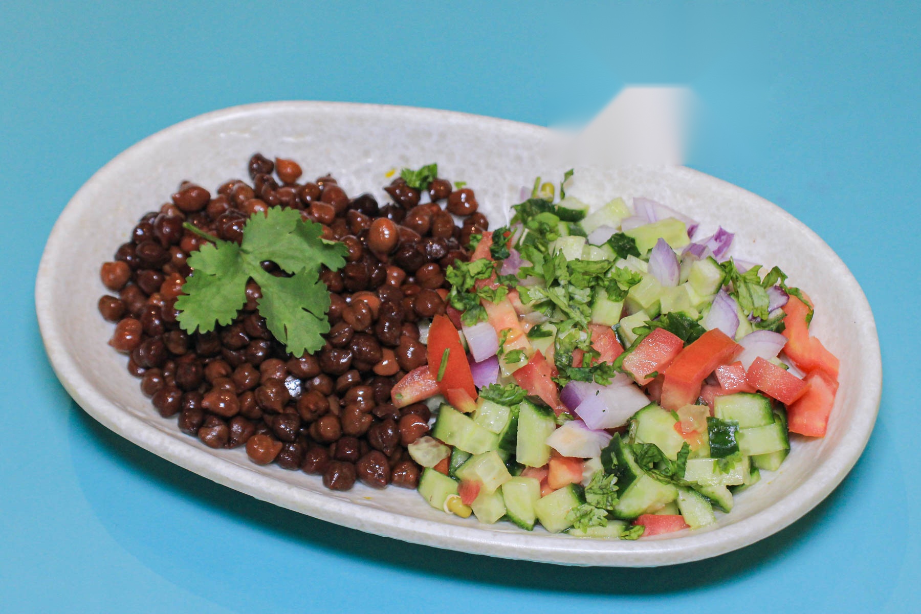 Black Chickpea Salad